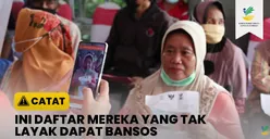 Daftar Tidak Layak Menerima Bansos Berdasarkan Aturan Resmi Kemensos, Salah Satunya Guru Bersertifikasi