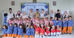 Renovasi TK di Dusun Butuh, PNM, Jamkrindo, Askrindo, dan Bank IBK Dukung Sarana Belajar yang Nyaman Bagi Anak-Anak Desa