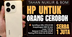 Cocok untuk Aktivitas Outdoor! Inilah 5 Daftar Rekomendasi Smartphone Paling Tahan Banting Termurah