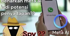 Fitur yang Berpotensi Bikin Privasi Pengguna WhatsApp Terperangkap, Benarkah Meta AI Alat Sadap?