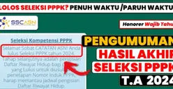 Pengumuman Resmi Seleksi Kompetensi PPPK Tahap I Dimulai, Pastikan Pelamar Mengakses Situs ini untuk Mencari Hasilnya