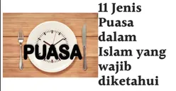 Bukan Hanya Ramadhan yang Diwajibkan bagi Umat Islam, Inilah 10 Jenis Puasa Sunnah, Puasa Putih Termasuk?