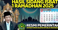 Sidang Isbat Penetapan Awal Ramadhan 1446 H Digelar Hari Ini, Benarkah Nanti Malam Sudah Boleh Mulai Sholat Tarawih?
