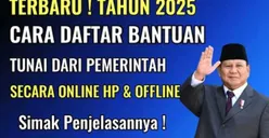Beda Presiden Beda Kebijakan, Cara Daftar Jadi KPM di Tahun 2025 Melalui Link di Bawah Ini... 
