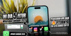 Daftar Fitur Terbaru Aplikasi WhatsApp Tahun 2025, Nomor Empat Bisa Menjadi Pesaing Meta Artificial Intelligence