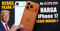 Pajak AS 0 Persen, iPhone 17 Bakal Turun Drastis? Ini Prediksi Waktu Rilis di Indonesia! 