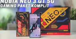 HP Gaming Rp3 Juta dengan Shoulder Trigger Asli, Nubia Neo 3 GT Tantang Flagship