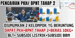 Cek KPM Prioritas Penerima Bansos PKH atau BPNT di Periode Kedua, DTSEN Pastikan Perkecil Potensi Salah Sasaran