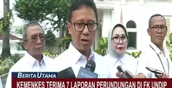 Menkes Bekukan Prodi Anestesi UNDIP, Imbas Kematian Mahasiswi PPDS