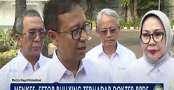 Viral Isu Bullying di Balik Meninggalnya Dokter PPDS UNDIP, Menkes: Yuk Kita Hentikan Kebiasaan Ini