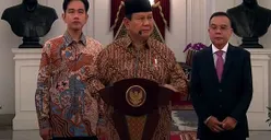 Resmi Dilantik! Inilah Deretan Menteri dan Wamen Pilihan Presiden Prabowo di Kabinet Merah Putih