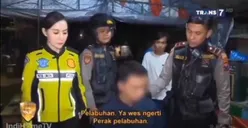 Silakan Nilai, Mana yang Tak Sopan? Ini Video Lengkap Polwan Tegur Pria yang sedang Makan Lalu Viral