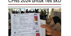 Ada Perbedaan antara Kartu Ujian Tes SKD CPNS 2024 dengan tahun Sebelumnya, Cek Selengkapnya di Sini