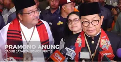 Hasil Pengundian Nomor Urut Pilgub Jakarta 2024: Pramono Anung dan Rano Karno Dapat Angka 3, Punya Harapan Ini