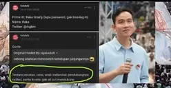 Sederet Temuan Netizen soal Akun Fufufafa Diduga Milik Gibran Rakabuming Raka