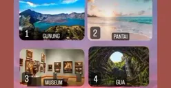 Tes Kepribadian: Tempat Liburan Mana yang Ingin Kamu Kunjungi? Pilihanmu Ungkap Karakter Aslimu!