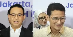 Pertemuan Hangat Anies Baswedan dan Sandiaga Uno di Mukernas Perindo