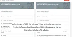 Perbedaan Pra Pendaftaran dan Ajuan Akun PPDB Jakarta, Calon Peserta Didik Baru Harus Tahu