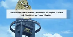 Jalur Mandiri SM UNNES Gelombang 2 Masih Dibuka! Ada yang Baru 15 Pelamar, Cek 15 Prodi D3-S1 Sepi Peminat Tahun 2024