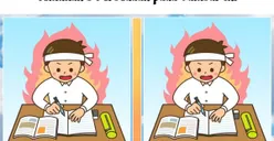 Tes IQ: Kurang Teliti dan Fokus Menurun? Temukan 3 Perbedaan pada Gambar Pria Sedang Semangat Belajar