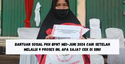 Bansos PKH dan BPNT Mei-Juni 2024 Cair Setelah Melalui 9 Proses Ini, Apa Saja?