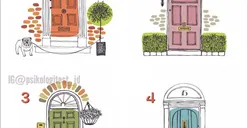 Tes Kepribadian: Apakah Kamu Orang yang Sabar atau Tidak? Yuk Ungkap Karakter Kamu dengan Memilih Satu dari Empat Gambar Pintu Ini