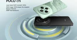 Review Poco C75, Reinkarnasi Redmi 14C dengan Sentuhan Premium dan Fitur Kelas Atas