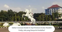 Ada yang Cuma 80 Pendaftar! Daftar 6 Jurusan Kuliah S1 Sepi Peminat di Jalur Mandiri Undip