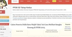 Calon Peserta Didik Baru Wajib Tahu! Ini Cara Melihat Bangku Kosong di PPDB 2024