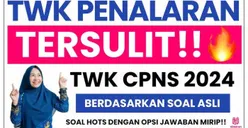 2 Minggu Menuju Tes SKD CPNS 2024, Ini Strategi Jitu Menjawab Soal TWK Penalaran Agar Skor Tembus Ambang Batas!