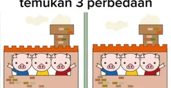 Tinggal Sepekan Berlatih Keras dalam Kecermatan, Temukan 3 Perbedaan pada Kedua Gambar