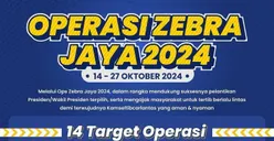 14 Pelanggaran Lalu Lintas yang Diincar dalam Operasi Zebra Jaya 2024, Masih Berlaku Hari Ini!