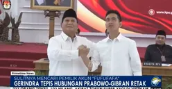 Kontroversi Akun Fufufafa Membuat Hubungan Prabowo-Gibran Retak? Pihak Gerindra Buka Suara
