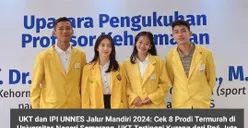 UKT dan IPI UNNES Jalur Mandiri 2024: Cek 8 Prodi Termurah di Universitas Negeri Semarang, UKT Tertinggi Kurang dari Rp6 Juta