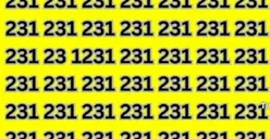 Tes IQ: Temukan Angka Janggal dari Deretan 231 dalam 5 Detik, Yakin Kamu Teliti dan Super Jeli?