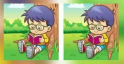 Tes Ilusi Optik: Yakin Bisa Temukan 3 Perbedaan Gambar Anak Membaca dalam 10 Detik? Tunjukkan Kemampuan Mata Elangmu!