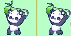 Tes Ilusi Optik: Temukan 3 Perbedaan Gambar Panda dalam 10 Detik, Yakin Bisa?
