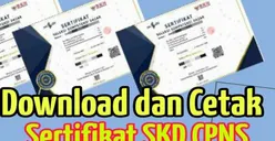 Sudah Ujian SKD CPNS 2024 dan Memastikan Nilai yang Didapat? Segera Unduh dan Cetak Sertifikat, Begini Caranya