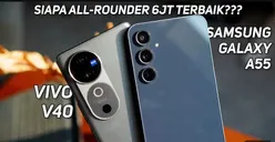 Duel Vivo V40 VS Samsung A55: Adu Spesifikasi yang Paling Profesional, Mana yang Paling Juara?