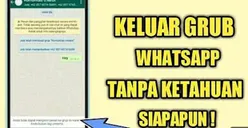 Tips WhatsApp: Cara Mudah Keluar dari Grup WA Diam-Diam Tanpa Ketahuan Admin dan Anggota Lain