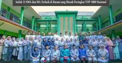 Ranking 20 Besar Se-Indonesia! Inilah 11 SMA dan MA Terbaik di Batam yang Masuk Peringkat TOP 1000 Nasional