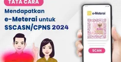 Mau Daftar CPNS 2024? Ini 14 Tempat Resmi Beli E-Materai dan Cara Memasangnya pada Dokumen!