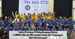 Daftar 30 Jurusan S1 Paling Gampang Diterima di UNNES, UNS, dan UNY Lengkap dengan Daya Tampungnya, Ada Prodi Incaranmu?