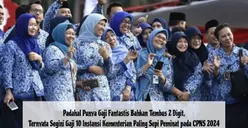 Padahal Punya Gaji Fantastis Bahkan Tembus 2 Digit, Ternyata Segini Gaji 10 Instansi Kementerian Paling Sepi Peminat pada CPNS 2024