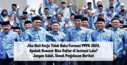 Unit Kerja Tidak Buka Formasi PPPK 2024, Apakah Honorer Bisa Daftar di Instansi Lain? Jangan Salah, Simak Penjelasannya