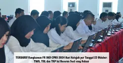 TERBARU! Rangkuman FR SKD CPNS 2024 Hari Ketujuh: TWK, TIU, dan TKP Ini Bocoran Soal yang Keluar