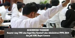 KESEMPATAN TERAKHIR! Honorer yang TMS atau Gagal Bisa Kembali Lolos Administrasi PPPK 2024, Begini Caranya... 