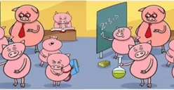 Jangan Ngaku Punya IQ Tinggi, Buktikan Kecerdasan Kamu dengan Menemukan 3 Perbedaan Pada Babi-babi Lucu Ini