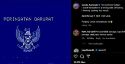 Wanda Hamidah Keluar dari Golkar: INDONESIA IS NOT FOR SALE, Panjang Umur Perlawanan