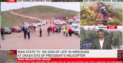HEBOH! Helikopter yang Membawa Presiden Iran Jatuh di Pegunungan, Tim Evakuasi Berpacu dengan Cuaca Buruk  